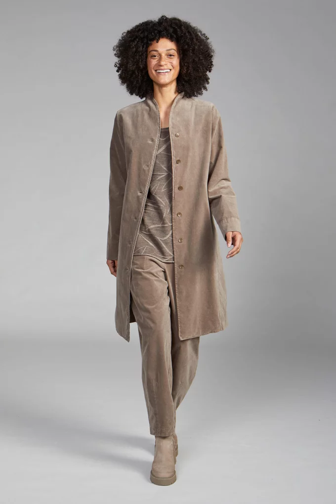 Modell aus der Vetonokollektion Herbst/Winter 2023