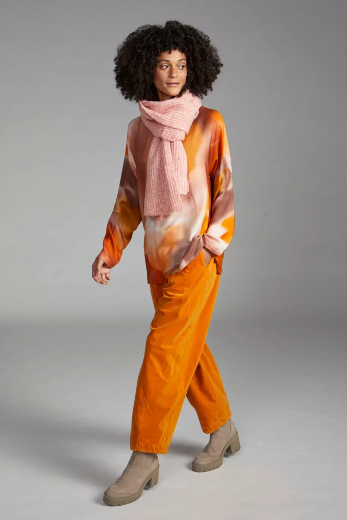 Modell aus der Vetonokollektion Herbst/Winter 2023