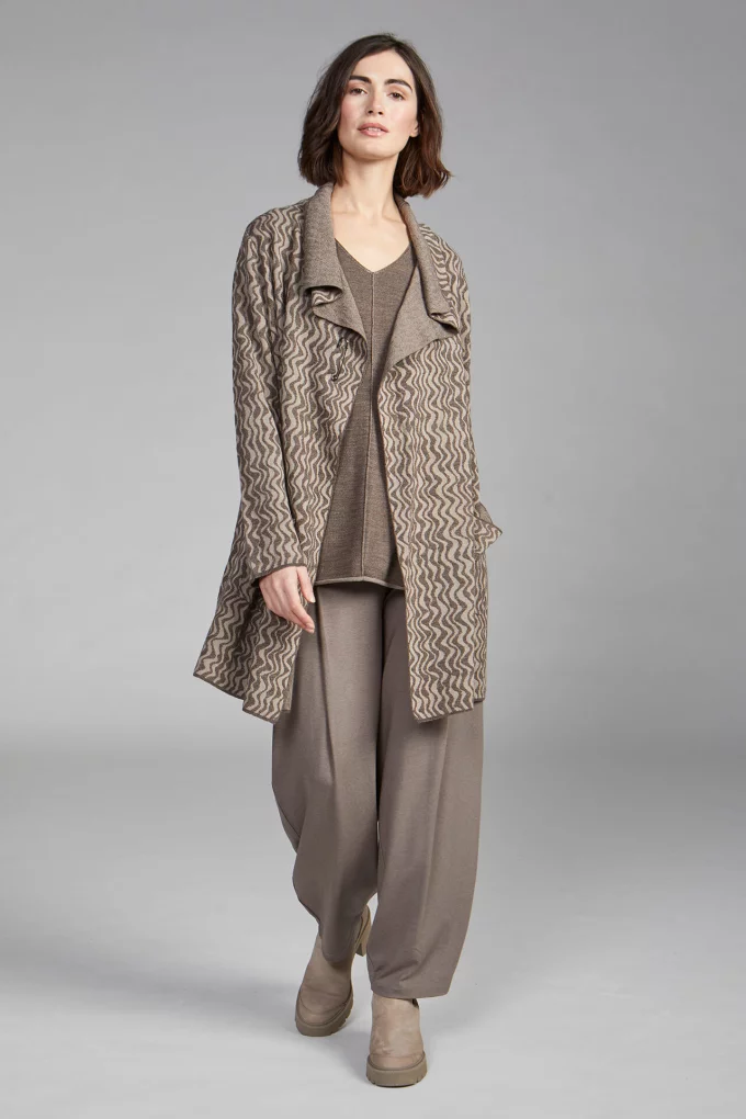 Modell aus der Vetonokollektion Herbst/Winter 2023
