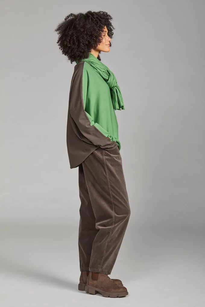 Modell aus der Vetonokollektion Herbst/Winter 2023